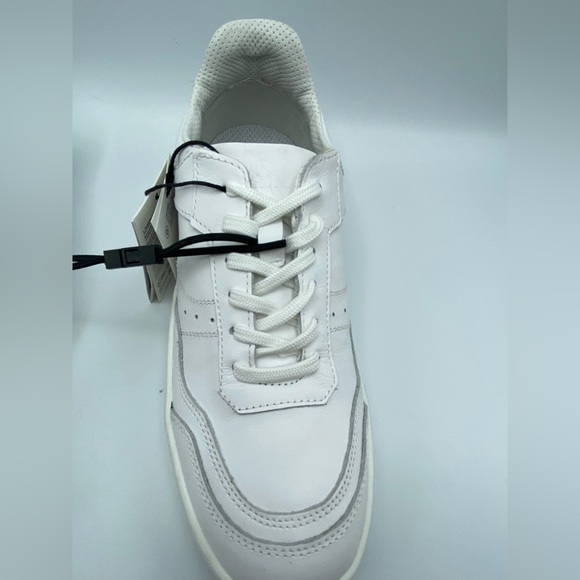 NWT. Zara Women's White Leather Uniform Sneakers Comfort Nurse. Size 7,5. - Picture 4 of 12